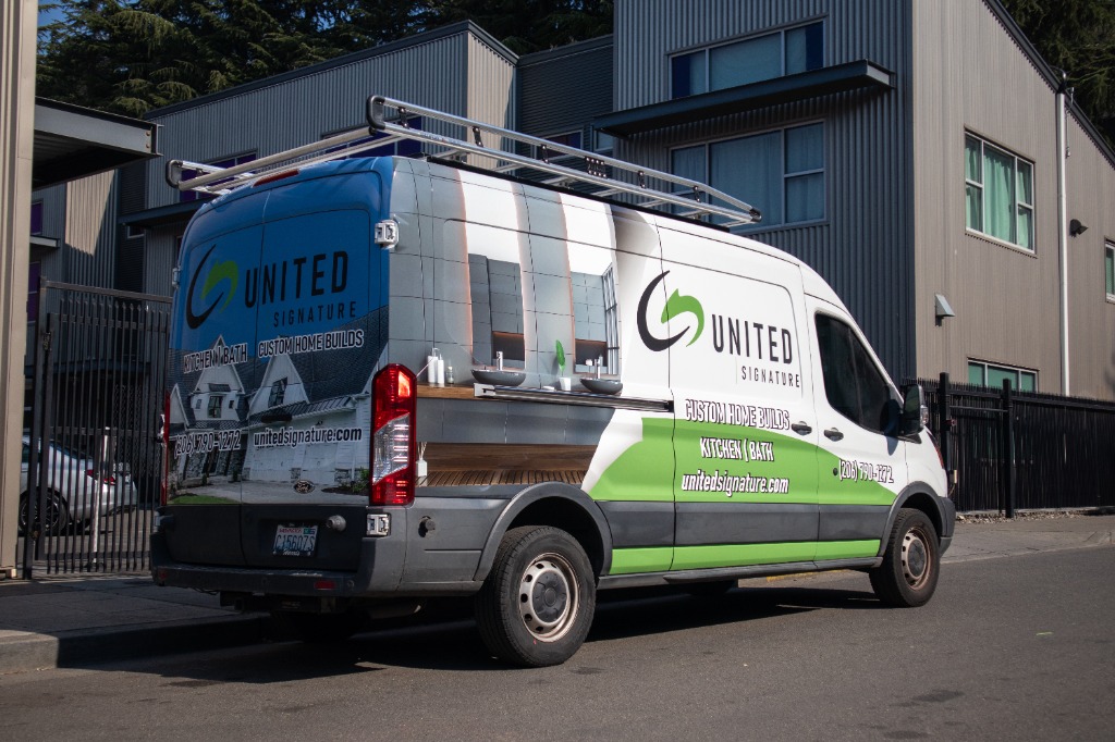 Fleet Van Commercial Wrap by EMWRAPS