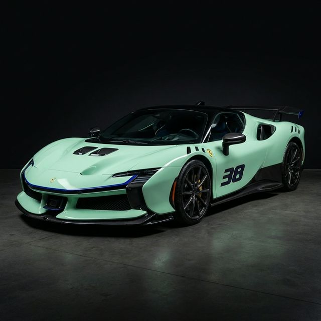 Ferrari SF90 XX Paint Protection Film by EMWRAPS